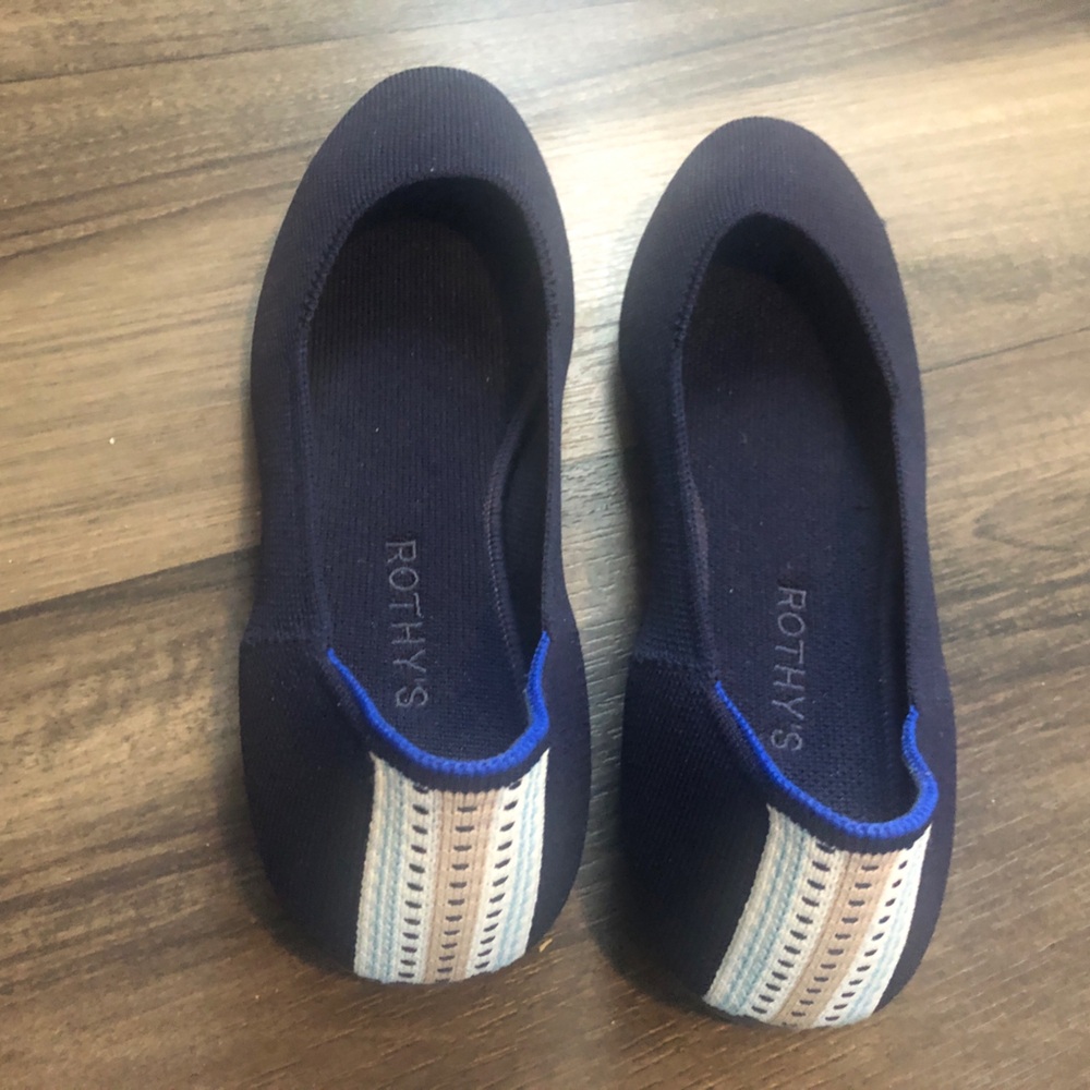 Rothy's Women's Navy Blue Flats